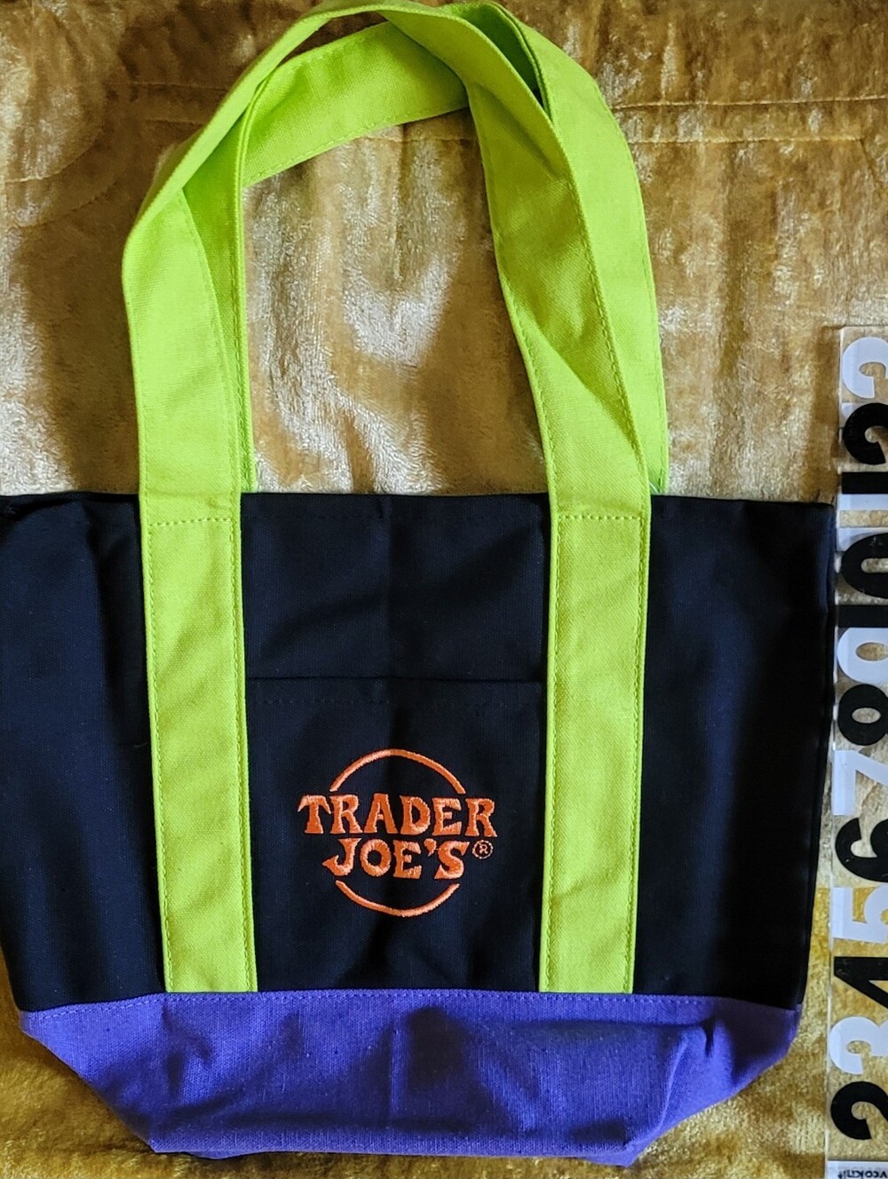Trader Joe's Halloween Limited Edition MINI TOTE BAGS, Set Of 3, New With Tags - Picture 9 of 11